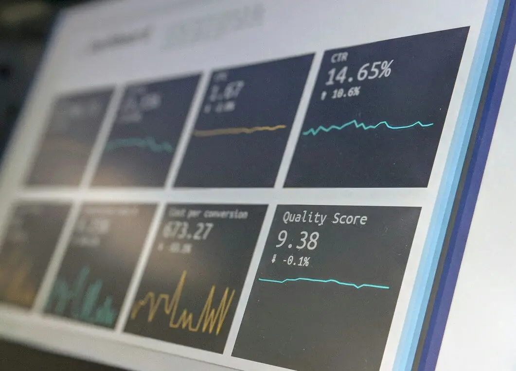 Search engine optimization performance dashboard